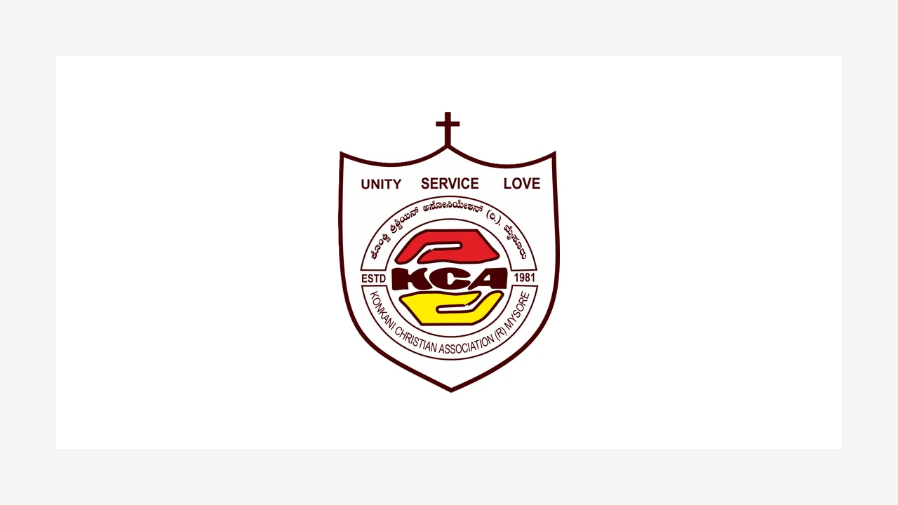 Logo of the Konkani Christian Association Mysore, KCA Mysuru